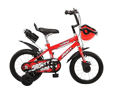 Outdoor Bikes Jaunty BMX 14 inches Bicycle for 3 to 5 Age Group (Semi Assembled with Assembly Instruction Manual & Tool Kit)