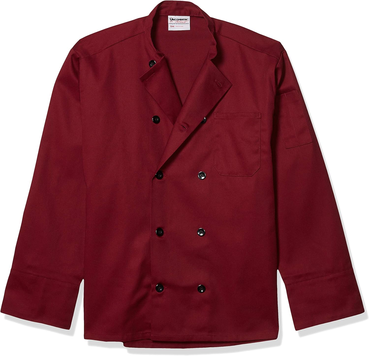 Uncommon Threads Women's Moroccan Chef Coat 10 Btn: Clothing