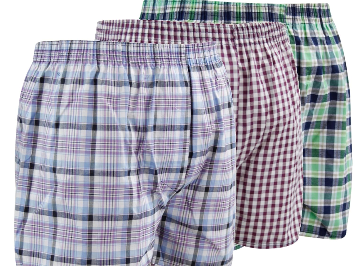 Sockstack Pack of 6 Men's Woven Boxer Shorts, Loose Fit Cotton