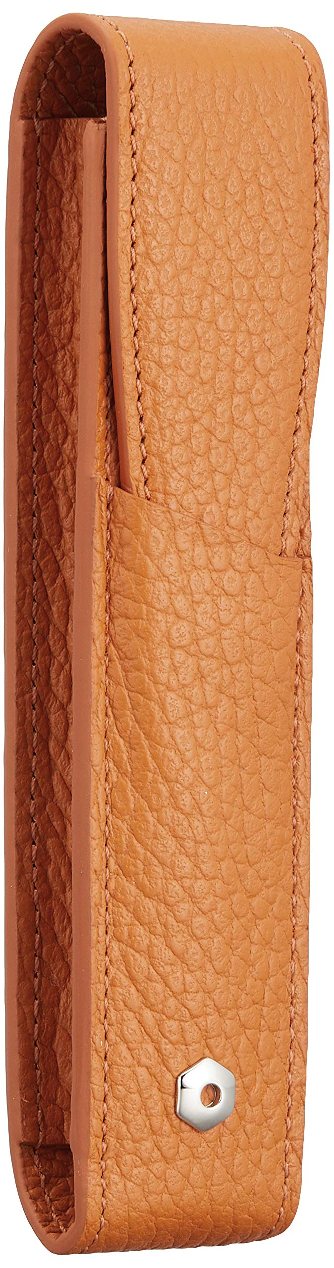 Caran d'Ache Leman Leather Single Pen Case - Saffron, CD6201.530