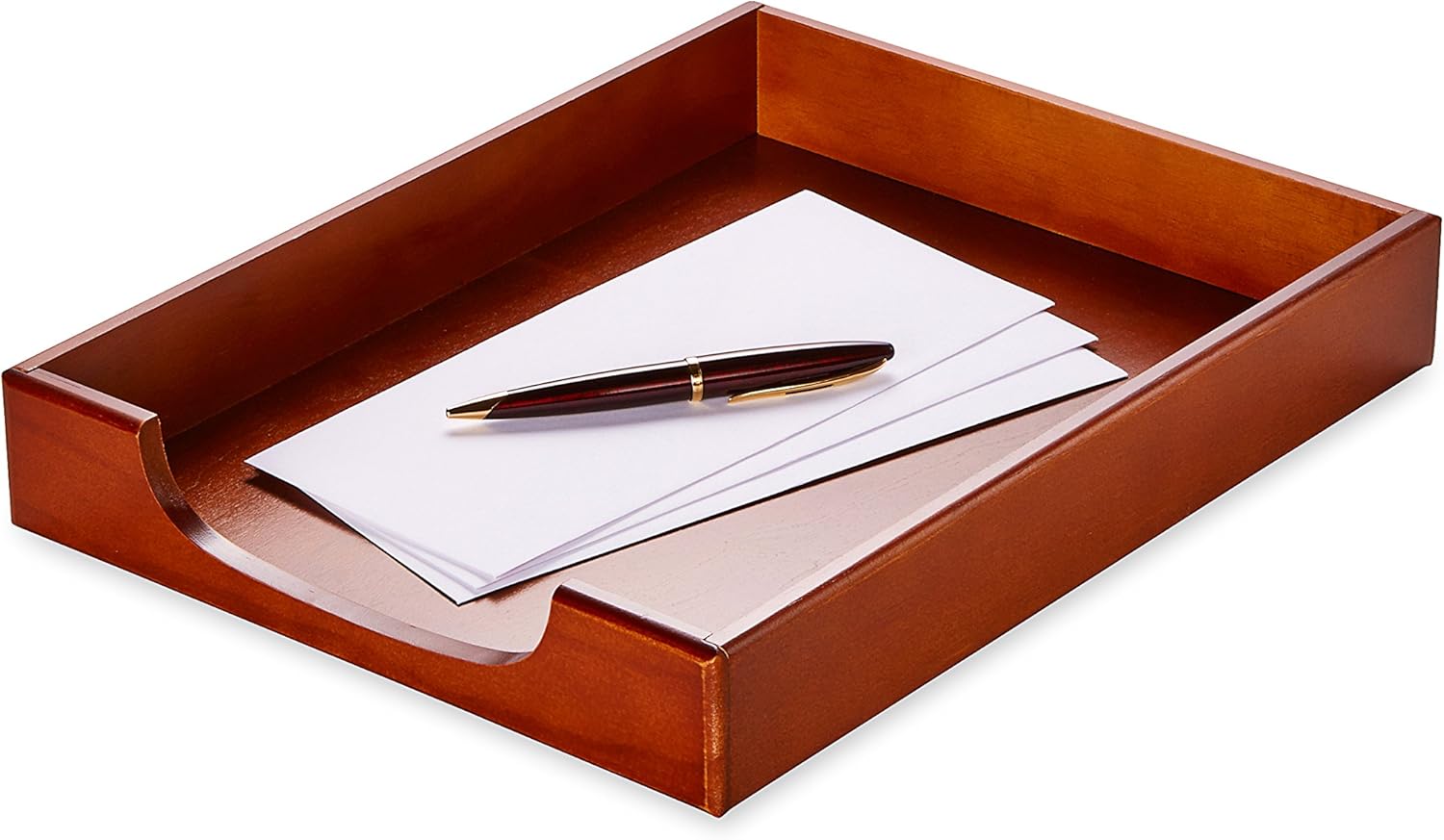 Rolodex Elegant Warm Metropolitan Look Desk Tray (23350) : Office Desk Trays : Office Products