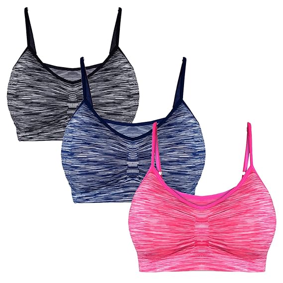 Libella Damen Sport BH Bustier Stretch ohne Bügel 3718 in mehren Farben