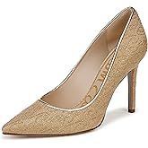 Sam Edelman Women's Hazel Pump, Natural Logo Multi, 8