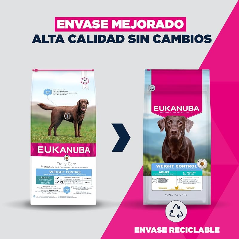 Weight Control - Alimento Seco para Perros, Pollo, 15kg