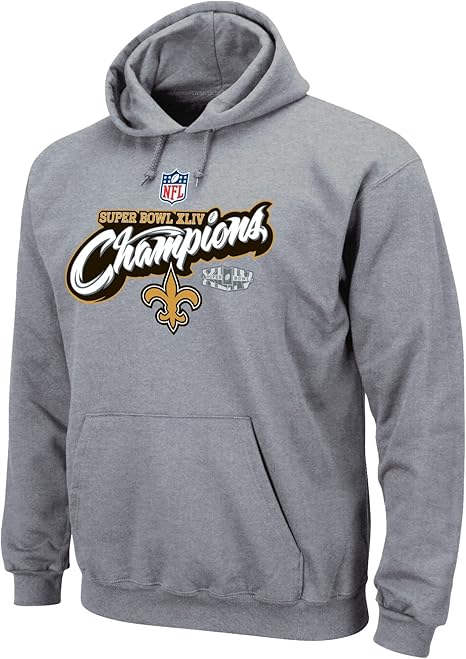 Amazon.com : New Orleans Saints Super Bowl XLIV Champions Locker Room Hoody : Sports Fan 