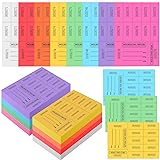 Kosiz 1000 Sheet 10 Bid Raffle Tickets Chinese