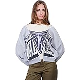 Ultra Game Women's WNBA Official Super Soft Showtime Crew Sweatshirt