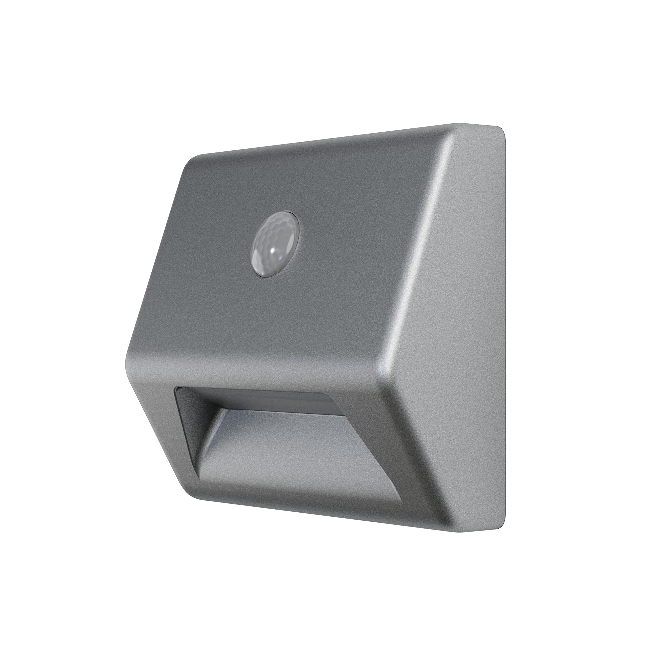 Battery powered luminaire LED: for wall, NIGHTLUX© Stair / 0.25 W, 4.5 V, Cool White, 4000 K, body material: acrylonitrile butadiene styrene (abs), IP54, 1-pack