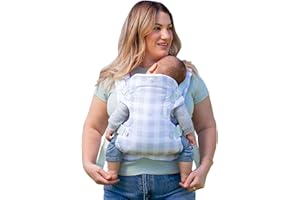 Infantino Flip Advanced 4-in-1 Carrier - Ergonomic, Convertible, face-in and face-Out Front and Back Carry for Newborns and Older Babies 8-32 lbs, Plaid