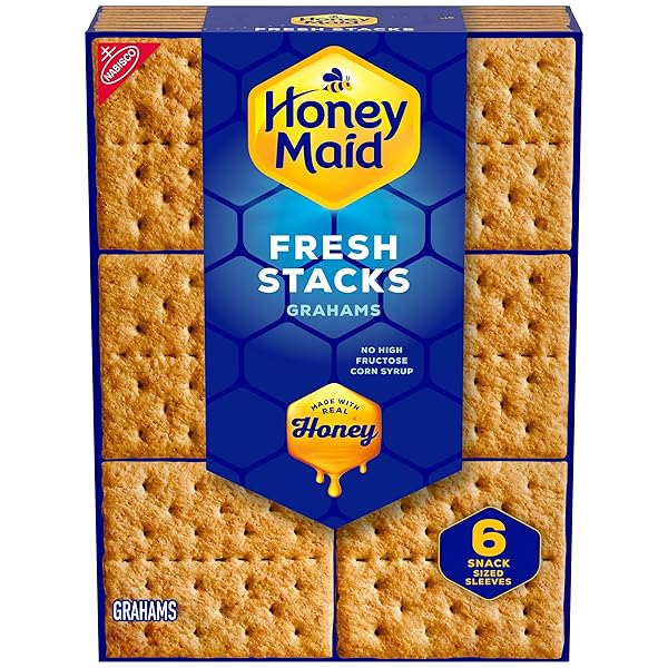 HONEY MAID FRESH STACKS GRAHAM CRACKERS, 12.2 OZ (6 STACKS)