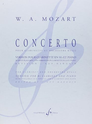 Download Concerto Kv622 - Version pour Clarinette en Sib et Piano PDF