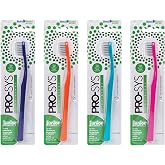 PRO-SYS&reg; Kids Toothbrush (Colorful 4-Pack) - Made with Soft Dupont&reg; bristles (Ages 8-12)