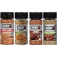 Weber Classic Grilling Spice Set with Roasted Garlic & Herb, Kick'n Chicken, Cowboy, and Garlic Parmesan Seasonings