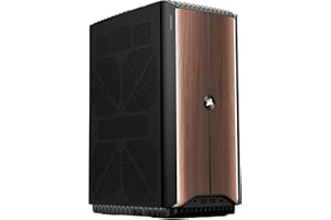 Corsair ONE i500 Gaming PC – Liquid Cooled Intel® Core™ i9 14900K CPU – Liquid Cooled NVIDIA® GeForce RTX™ 4090 GPU – 64GB Vengeance DDR5 Memory – 2TB M.2 SSD – Wood Dark
