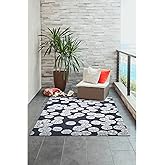 Liora Manne Capri Indoor/Outdoor Handmade Synthetic Blend Durable Area Rug - Transitional Graphic Coastal Beach Decorative (S