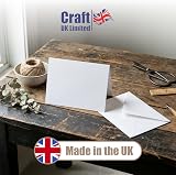 Crafts UK 50 Cards and Envelopes White C6 Brand Craft UK Limited 382 273 view 2