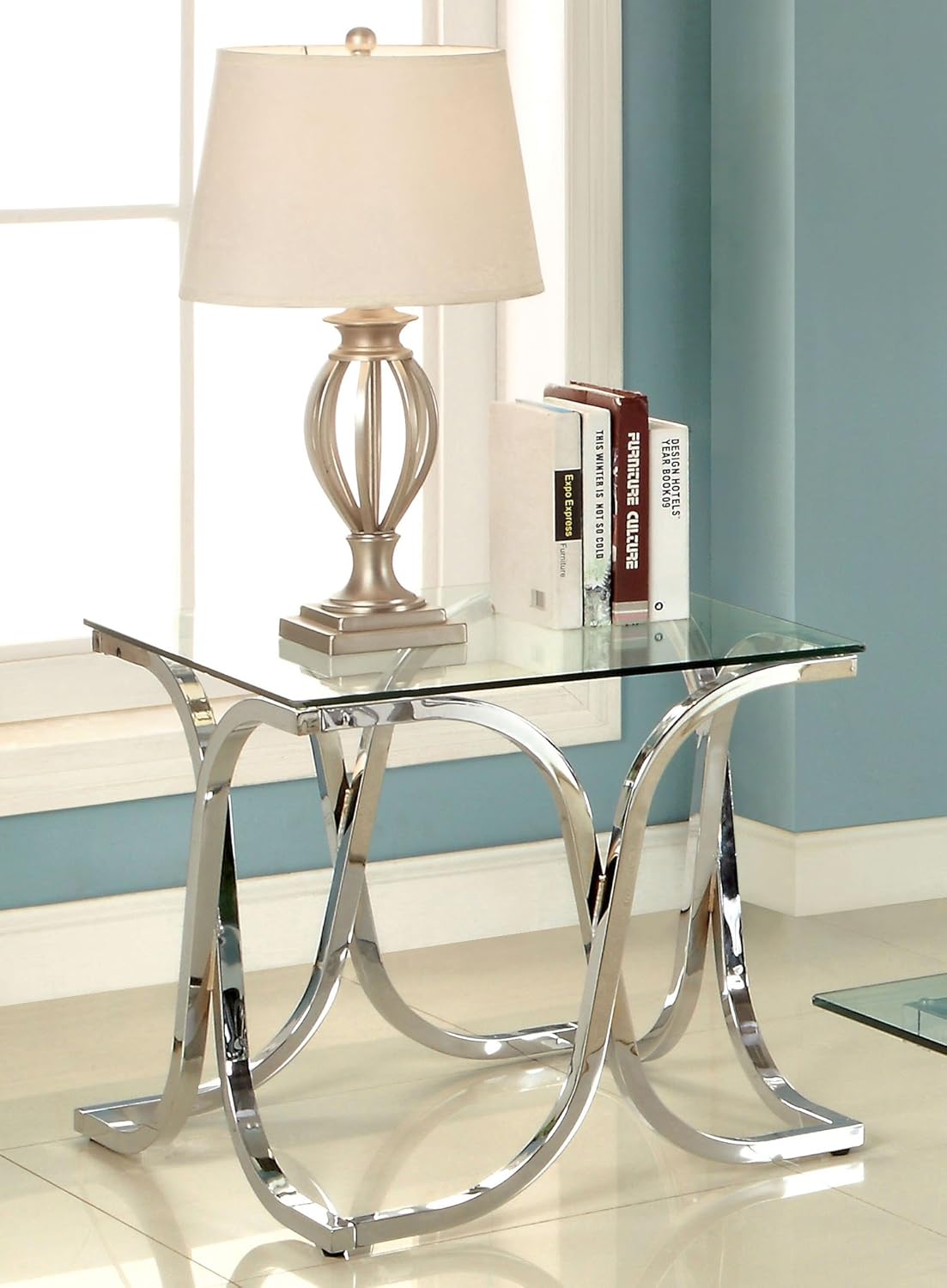 Best End Table Metal Curve