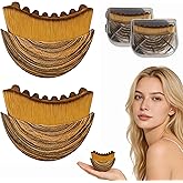2PCS Lymphatic Contour Face Brush, Soft Facial Drainage Massager Tool for Face & Neck Lifting, Jawline Chin Sculpting, De-Puff Dry Brushing, Gua Sha Brush, Curved Ergonomic Design (Brown, 2-Pack)