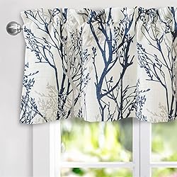 DriftAway Tree Branch Linen Lined Valance Double