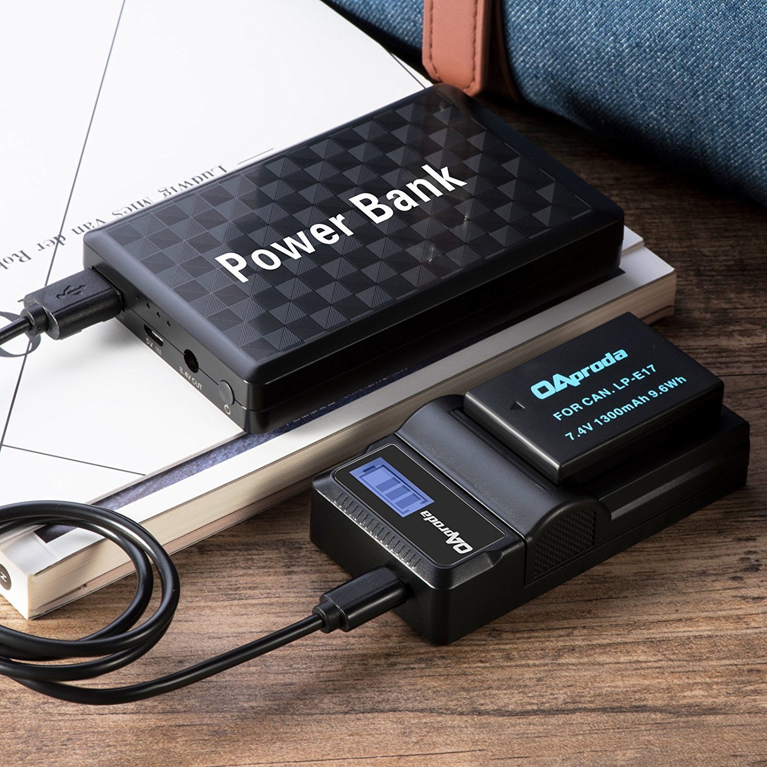 Galleon OAproda LPE17 New Upgraded Battery (2Pack) And Smart LCD