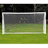 Soccer Goal Net Football Polyethylene Training Post Nets | Full Size Soccer Net Replacement, Post Not Included