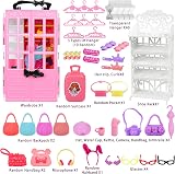 GOLMUD 150+ Pcs Doll Clothes Accessories Closet Toy Gift 3+ view 2