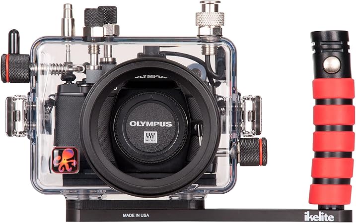 Amazon Ikelite 6950 51水中カメラハウジングfor Olympus Om D Om D E M5ミラーレスカメラ ハウジングケース 通販