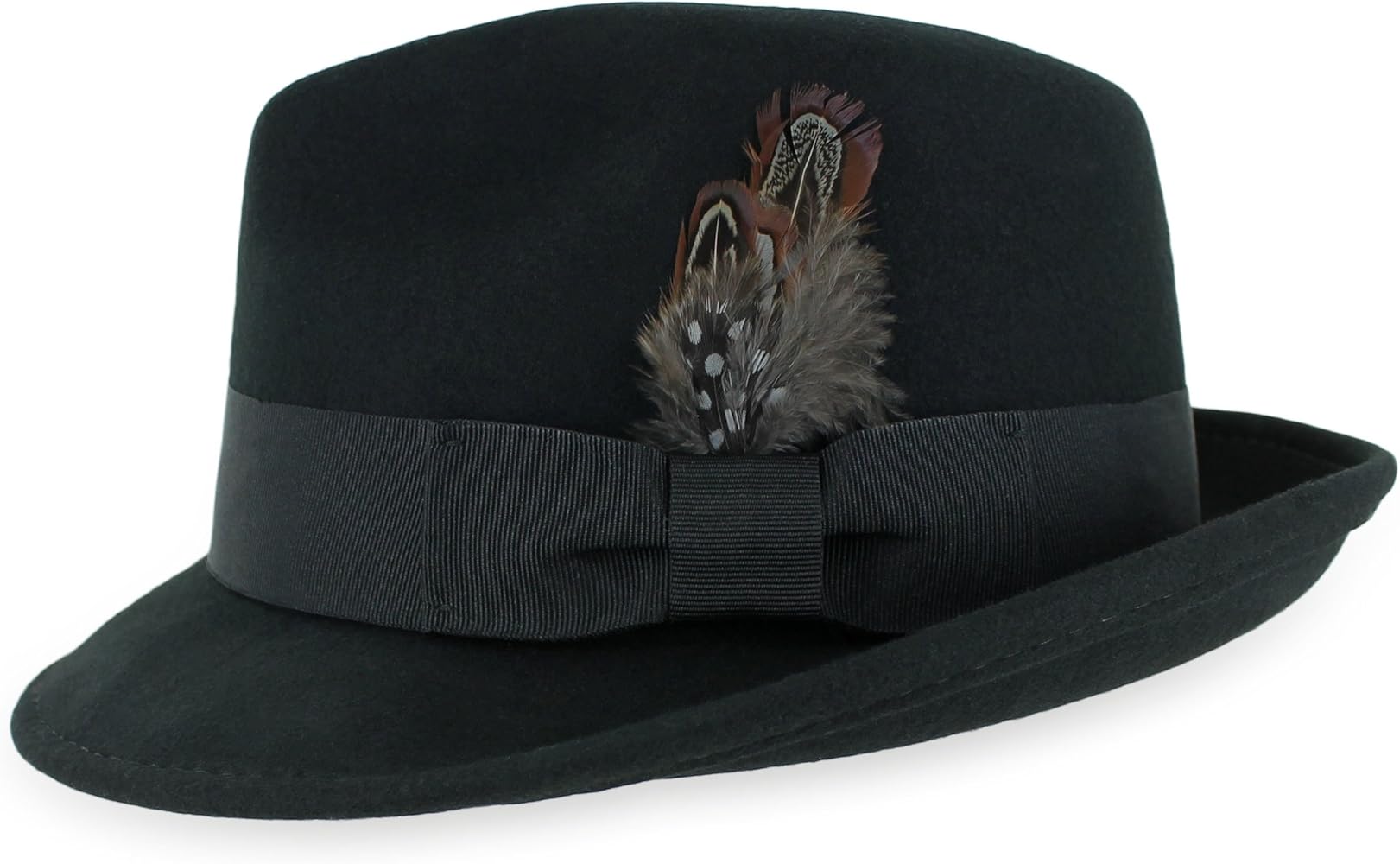 hat with a snap brim