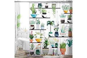 HMS Happy Memories Bohemian Flower Bathroom Curtain Colorful Boho Floral Print Beautiful Bright Polyester Fabric Cloth Shower Curtain for Bathroom Decoration, 72"x72" (Color 3)