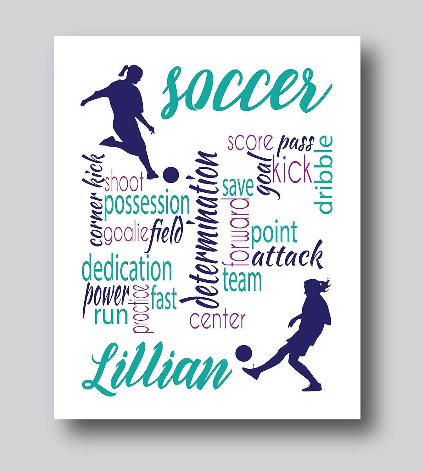 Amazon Com New Personalized Soccer Gifts For Girls Soccer