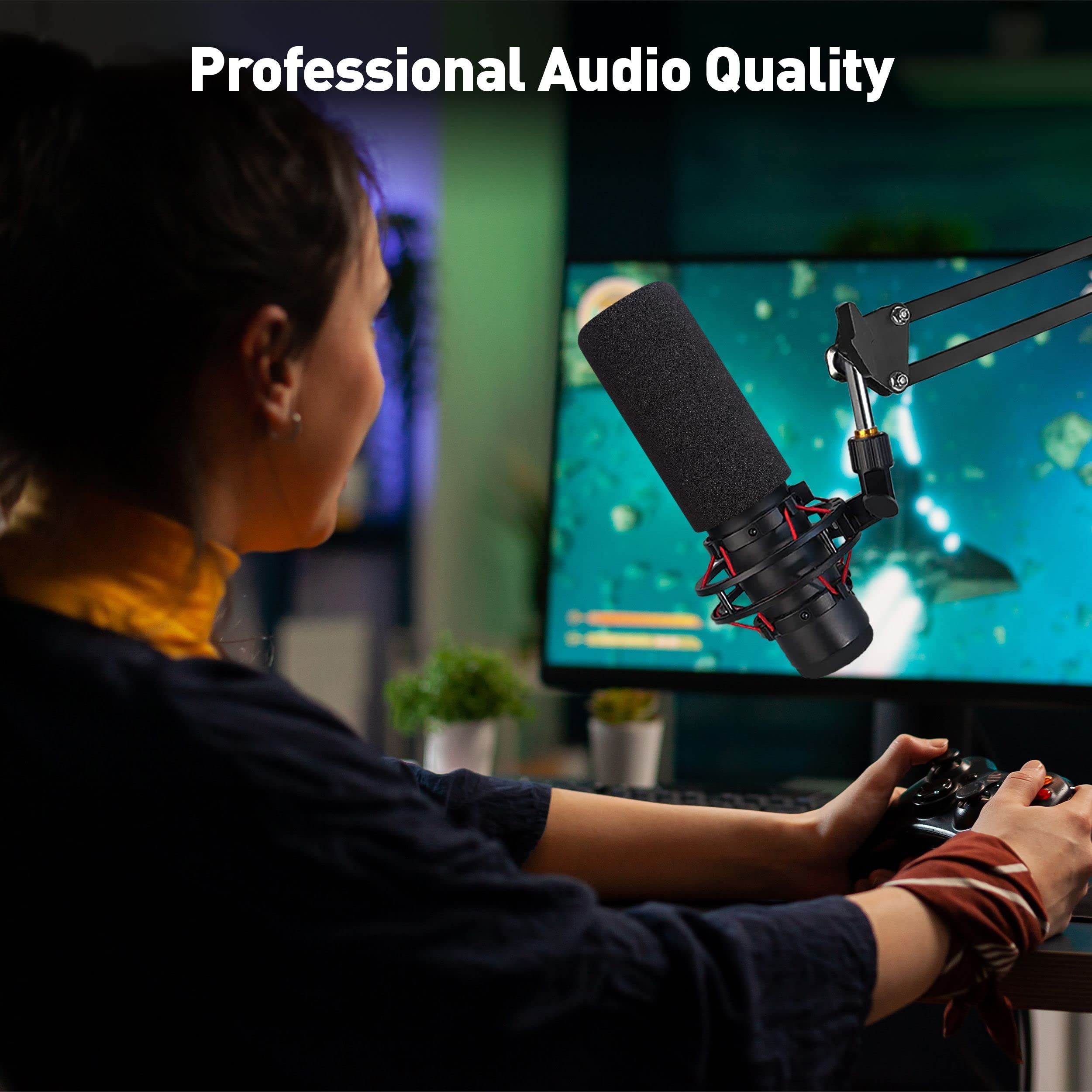 Hyper X Microphone Foam Windscreen For HyperX QuadCast S Pop