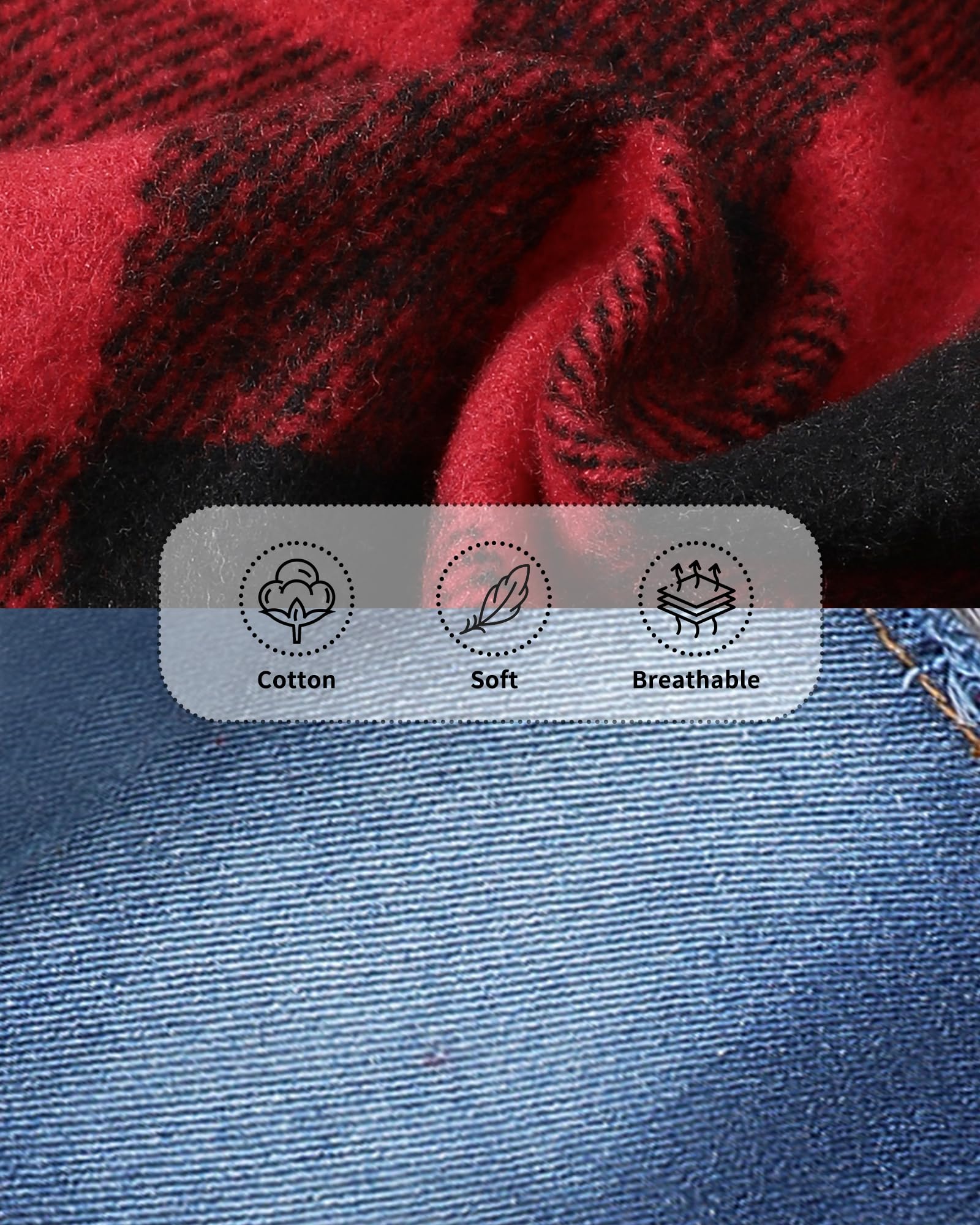 NZRVAWS Toddler Baby Boy Clothes Infant Plaid Pocket Shirt Denim Ripped Jean Pants Outfits Set 6-24 Months 2-5T
