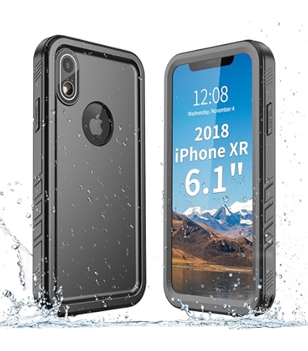 LIFEPROOF fre for iPhone XR／Black LifeProof FRE Back cover for cell phone black dark gray for