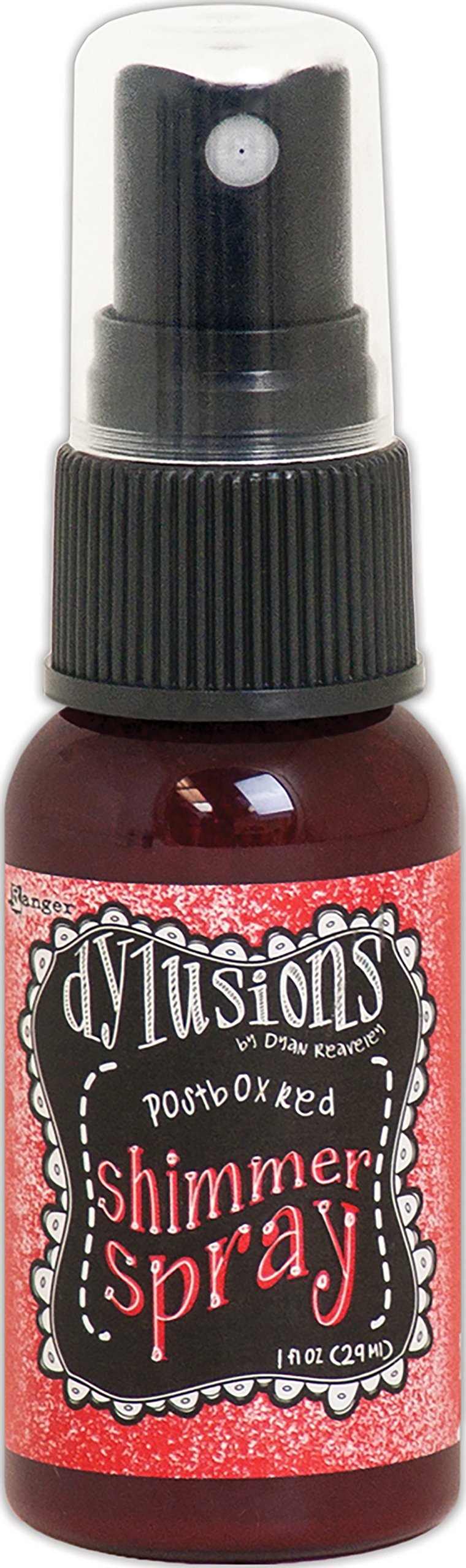 Ranger Dylusions Shimmer Post Box Spray, Synthetic Material, Red, 9.8 x 2.9 x 2.9 cm
