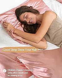 YANIBEST Satin Pillowcase, Silk Pillow Cases for