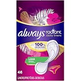 Always Radiant Daily Liners Long