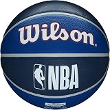Wilson NBA Team Tribute Basketball Detroit Pistons Size 7 Rubber Outdoor view 2