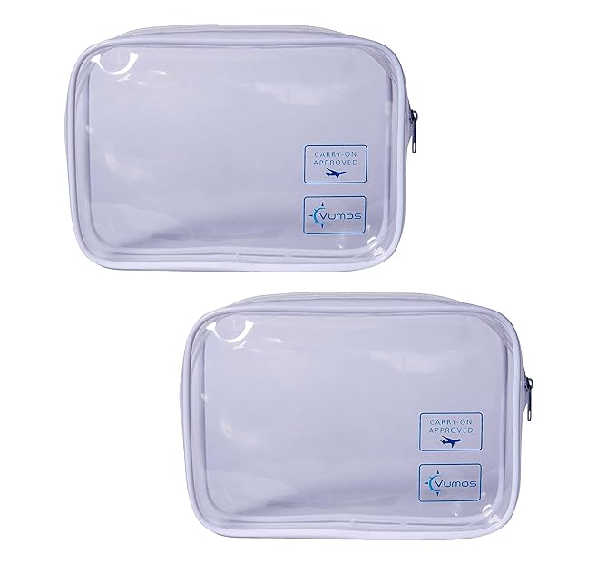 TSA Approved Toiletry Bag Clear Travel Bag for Men and