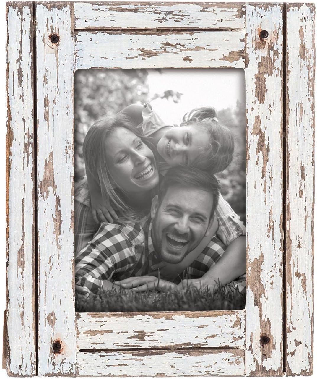 Foreside Home & Garden FFRD06209 5X7 Heartland Photo Frame White