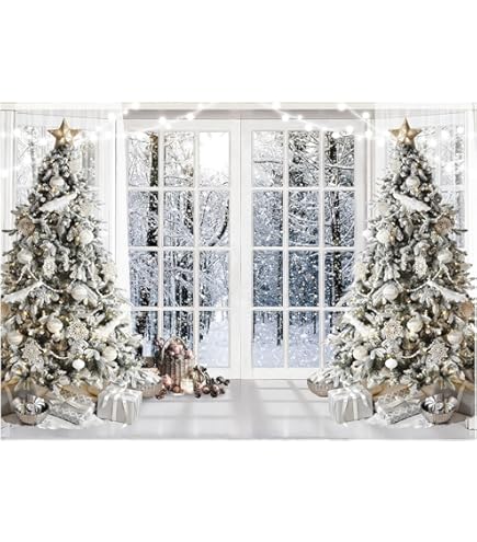 Winter Snow Forest Backdrop White Xmas Trees Wintry Scene Christmas New Year Event Kids Portrait Photography Background F0438b1b C9ea 4c78 8def A53be183f1f9.38c9202387d611378c9fe91f824cede5 - View #2