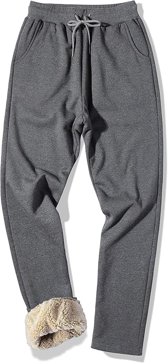 thermal lined sweatpants