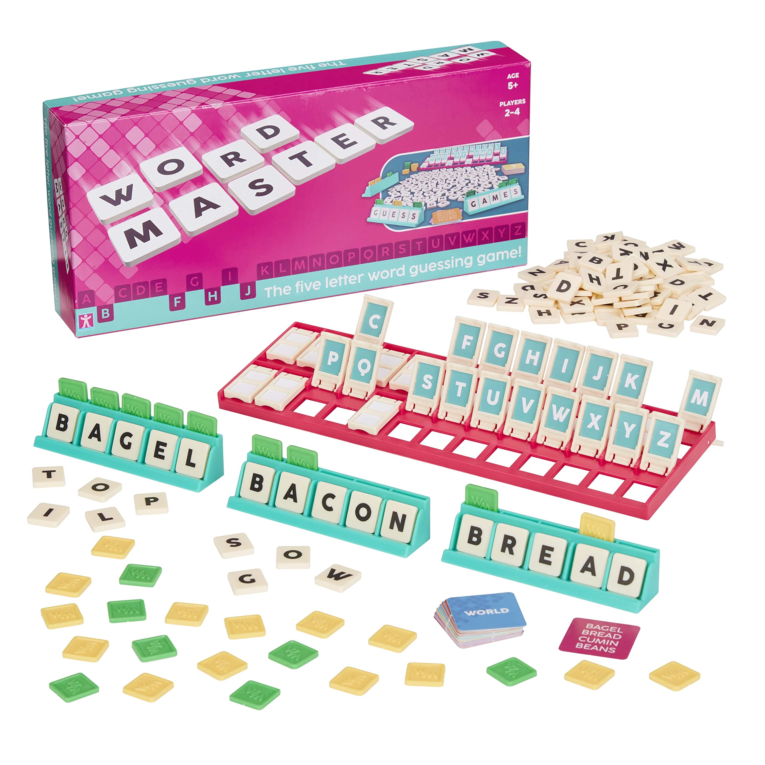 Character Options Word Master - Challenge Friends And Family To The Ultimate Table Top Word Game. Fun For All The Family. Who Will Be The Word Master?, Green, 07873
