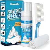 Shoe Cleaner, No-Rinse Deep-Cleaning Foam, Revives White Sneaker Fast | 6.76 oz Shoe Cleaning Kit with Soft Brush and Microfiber Towel for Leather, Canvas, Mesh, Knit and Rubber &amp; More