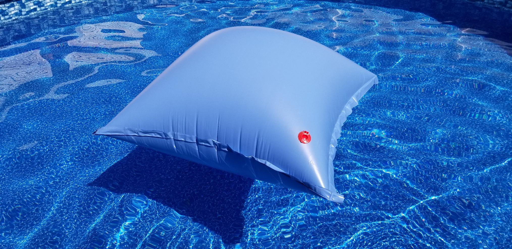 5/mo Finance Blue Wave 4ft x 4ft Air Pillow for Above Ground Pool