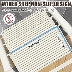 3 Step Ladder, Step Stool for Adults, Protable