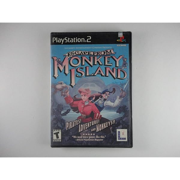 Amazon.com: Escape from Monkey Island - Playstation 2 (Renewed