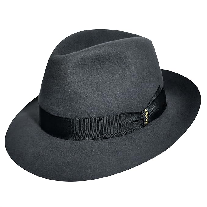 Borsalino Men Dante Fedora at Amazon Men’s Clothing store