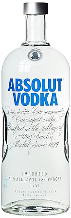 Absolut 40 prozent Wodka (1 x 1.75 l)