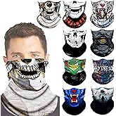 Neck Gaiter Face Cover Gator Mask Bandana Scarf Neck Warmer Balaclava Headband Headwear Head Wrap for Outdoors