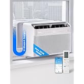 Midea 12,000 BTU U Shaped Window Air Conditioner, Cools up to 550 Sq Ft | Ultra Quiet U-Shaped Design, Inverter Control, Open Window Flexibility, Alexa/Google Assistant, 37% Energy Savings, 2026 New